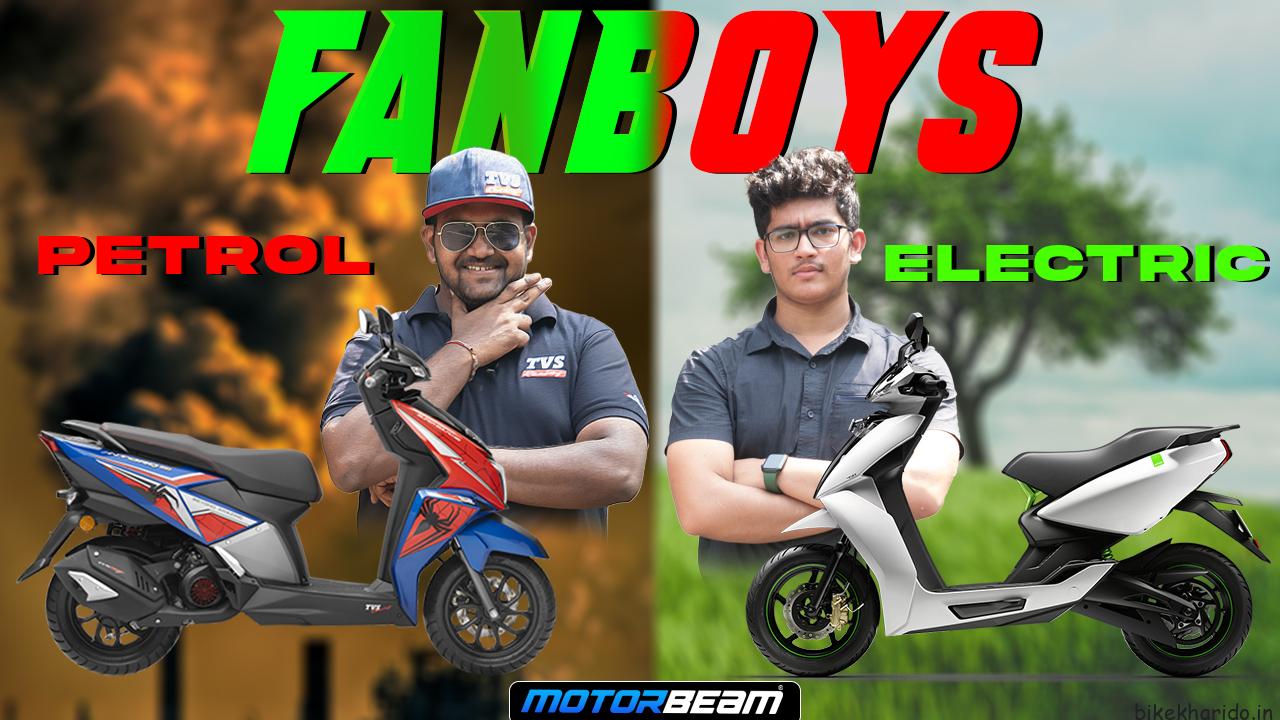 Electric vs Petrol Scooter Fanboys [Video] BikeKharido