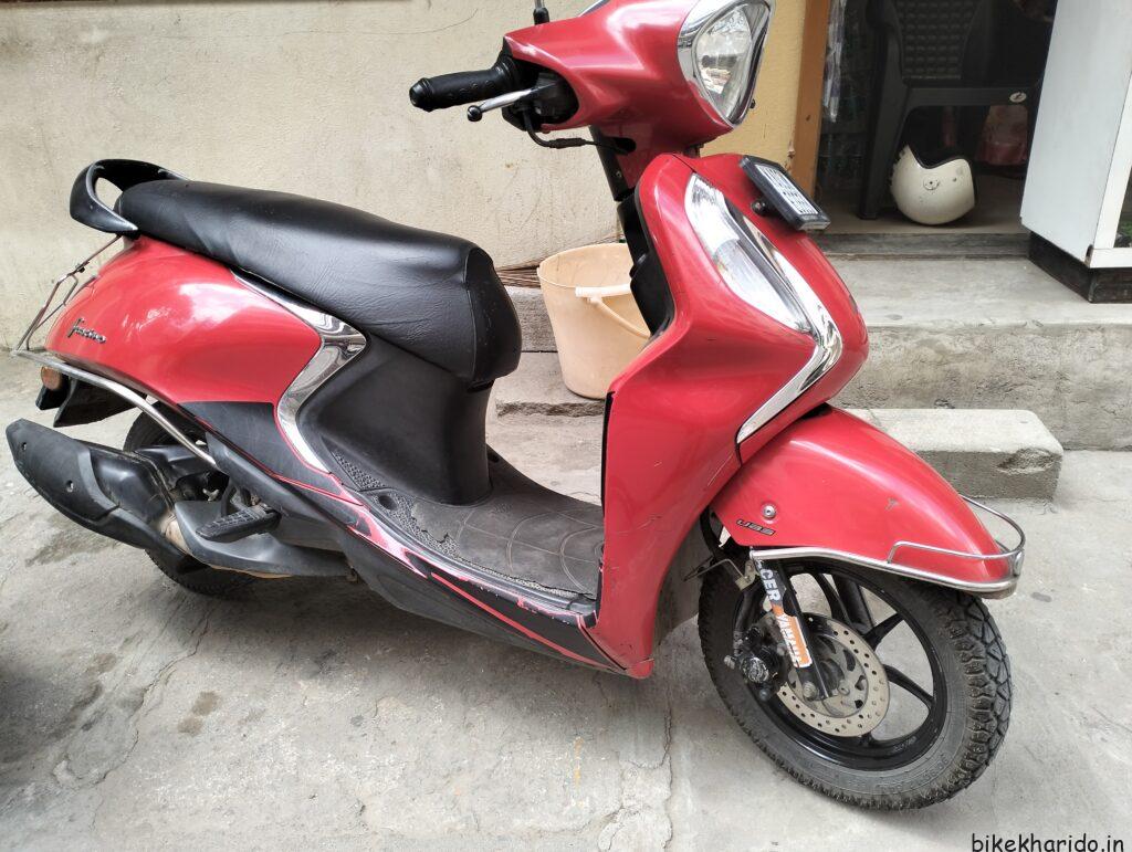 Buy Second Hand Yamaha Fascino 125 Hybrid Disc in Bangalore | Buy Second Hand Yamaha Bike in Bangalore