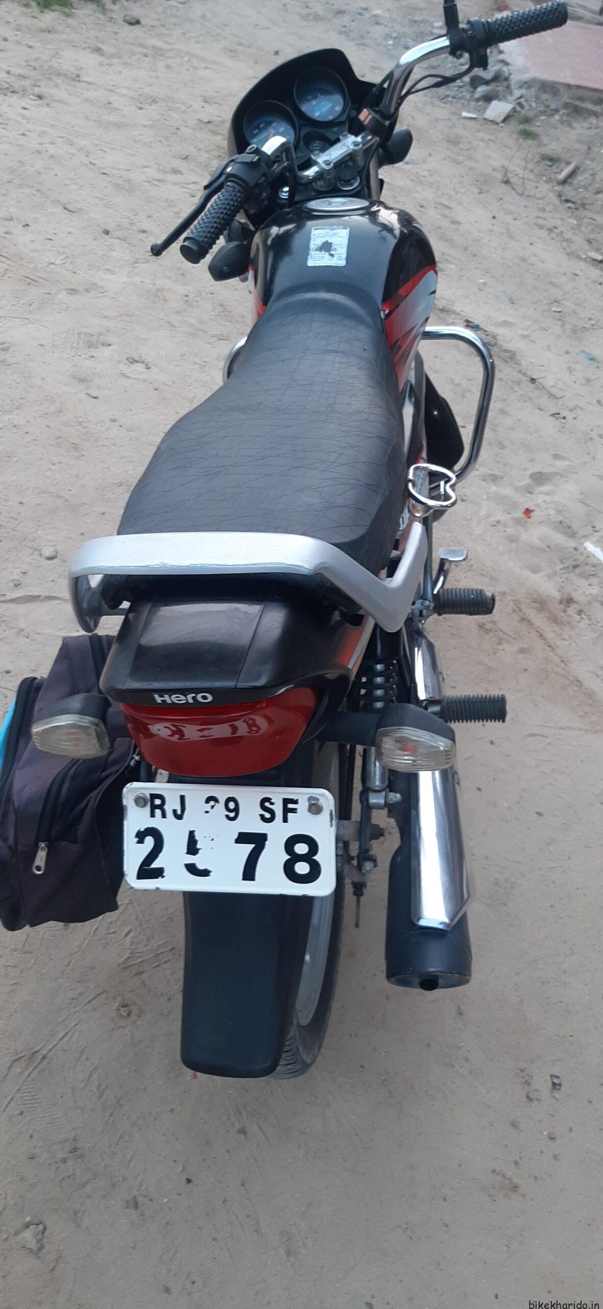 Hero hf deluxe self online start price on road