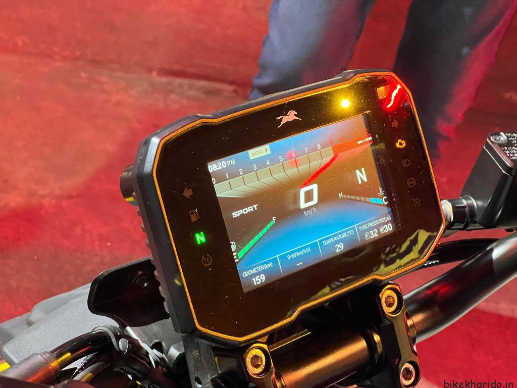 TVS Apache RTR 310 Display