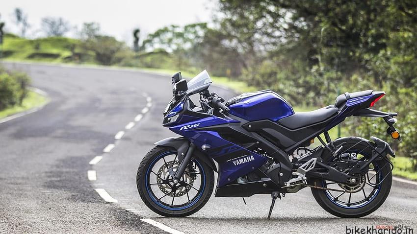 Yamaha R15 - Racing Blue - Side View