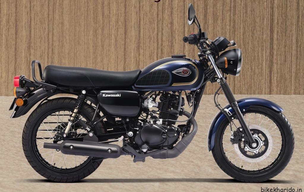 Kawasaki W175 Ocean Blue