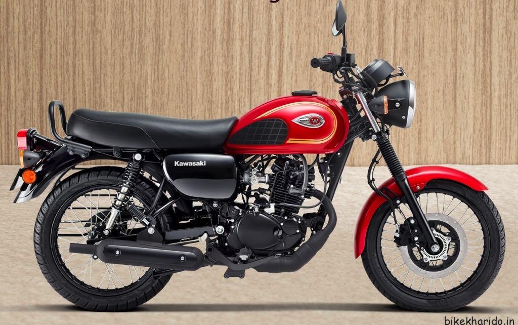 Kawasaki W175 collour Red shades