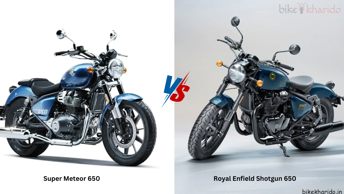 Royal Enfield Shotgun 650 vs Super Meteor 650