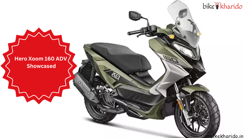 Hero Xoom 160 ADV Scooter Showcased In India