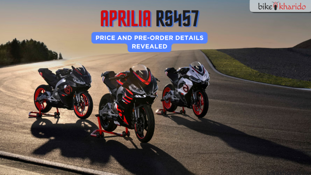 Aprilia RS 457 price revealed in foreign markets