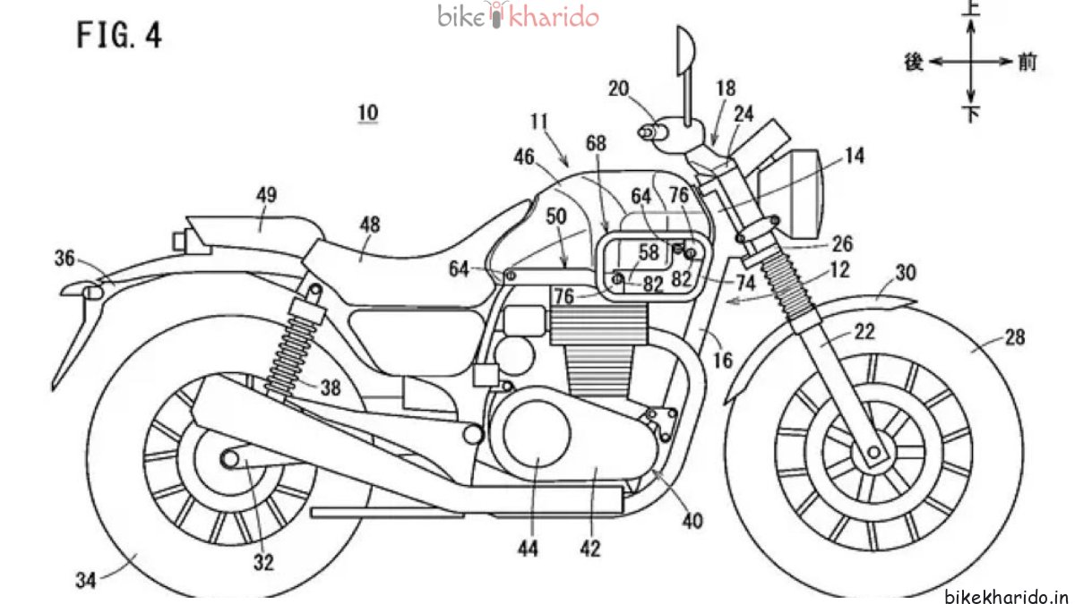 Honda CB350 Scrambler Design Leaked, Launch In 2025 BikeKharido