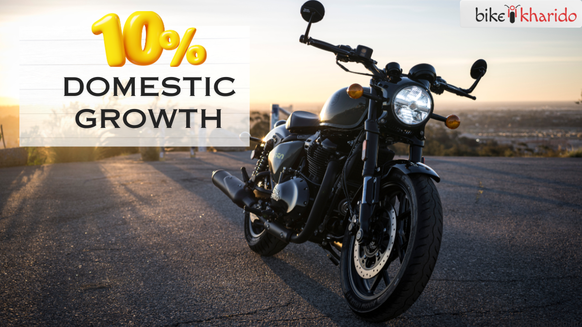 Royal Enfield registers 10% domestic growth