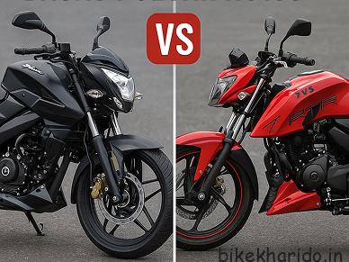 Pulsar NS160 vs Apache RTR 160 4V comparison chart