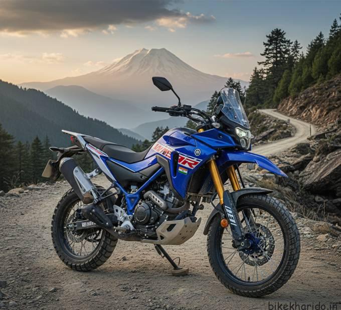 Yamaha WR155 R spied in India – full side view