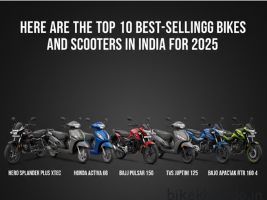 “Top 10 best-selling bikes and scooters in India 2025”