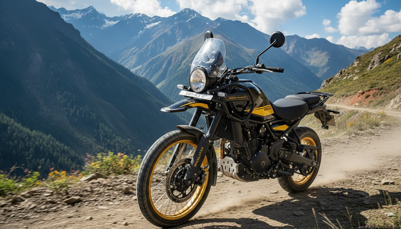 Royal Enfield Himalayan 450 on rugged off-road
